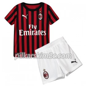 Koszulka AC Milan Dziecięca Główna 2019-2020 - Koszulki Piłkarskie